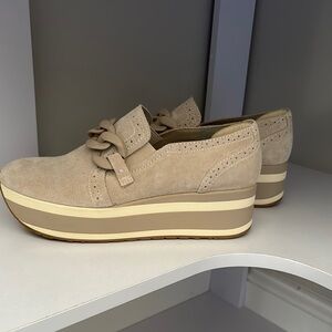 Women's Beige Platform Shoes